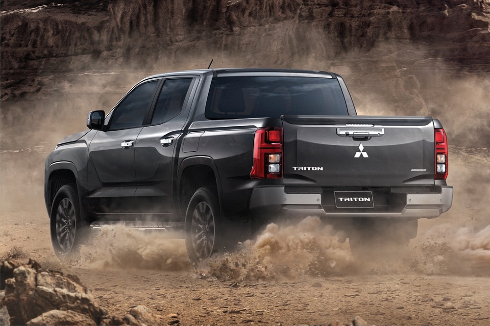 Mitsubishi Triton 2023 có thêm đèn hậu mới
