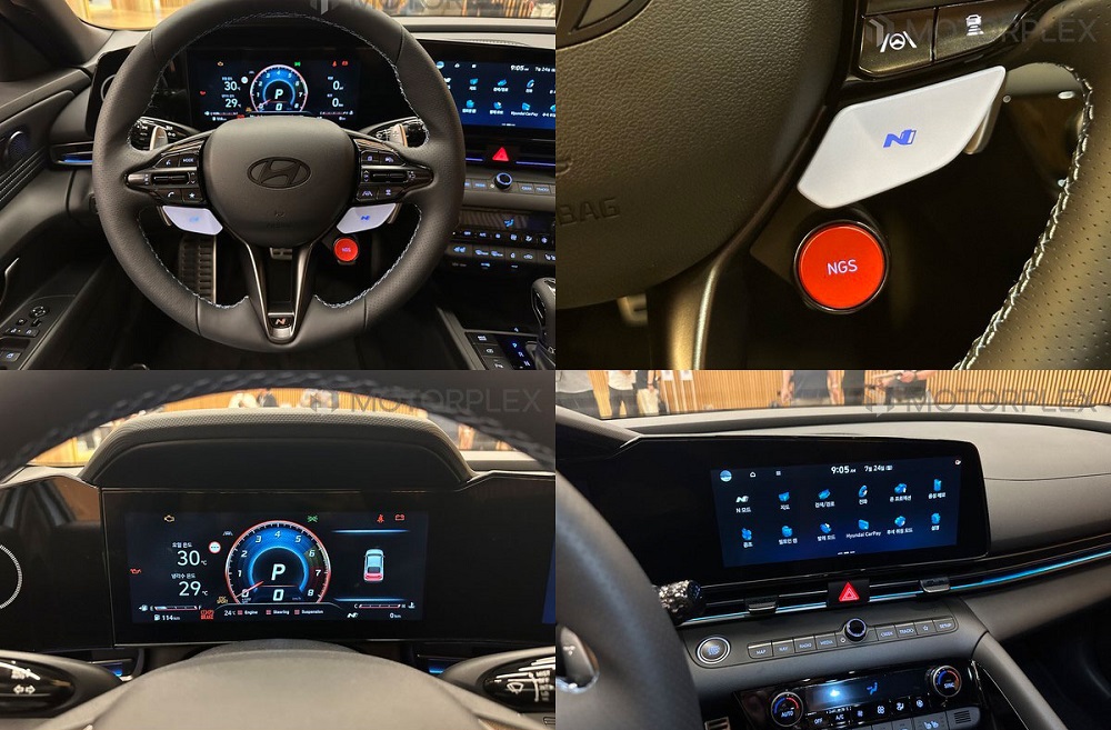 Vô lăng của Hyundai Elantra N 2023 Vô lăng của Hyundai Elantra N 2023