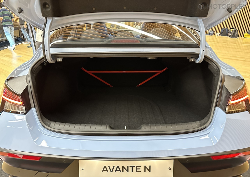 Cốp sau của Hyundai Elantra N 2023 Cốp sau của Hyundai Elantra N 2023