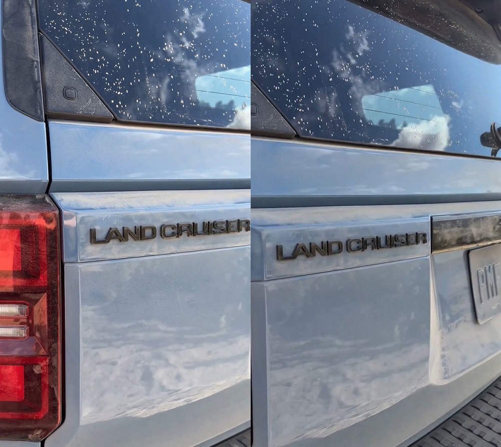 Toyota Land Cruiser Prado 2024 được trang bị cửa cốp mở l&ecirc;n tr&ecirc;n mới