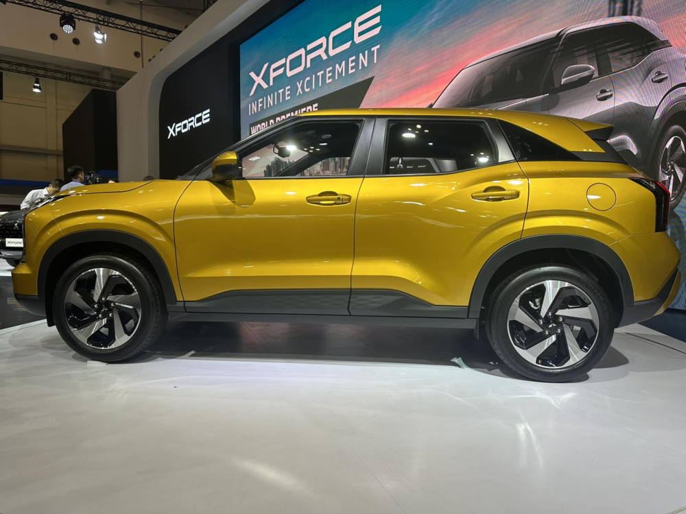 Mitsubishi XForce có chiều dài cơ sở và khoảng sáng gầm lớn Mitsubishi XForce có chiều dài cơ sở và khoảng sáng gầm lớn