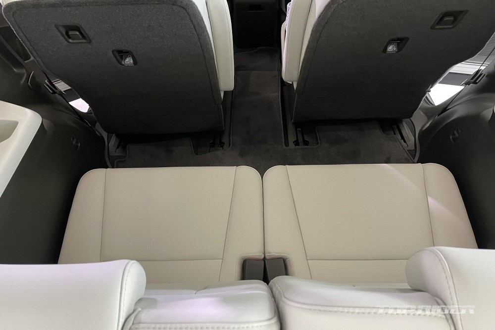Hàng ghế cuối cùng của Hyundai Santa Fe 2024