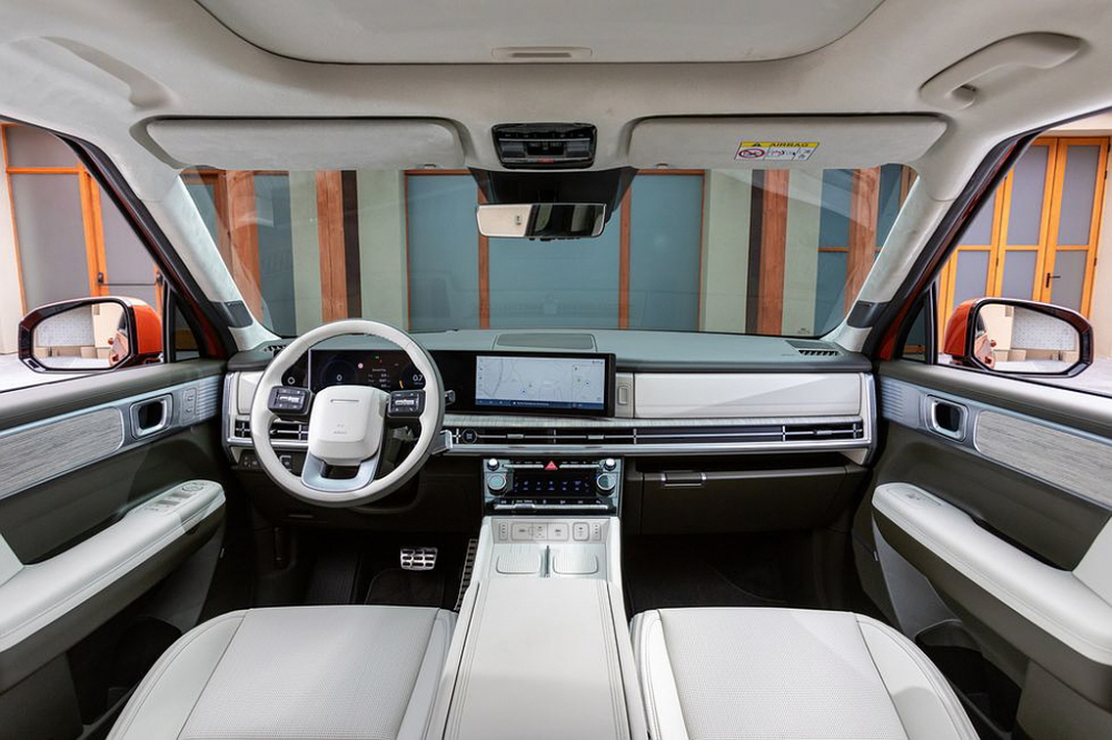 Nội thất của Hyundai Santa Fe 2024