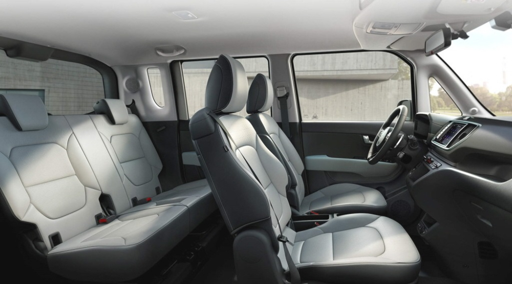 Nội thất của Kia Ray EV 2024 bản 4 chỗ Nội thất của Kia Ray EV 2024 bản 4 chỗ