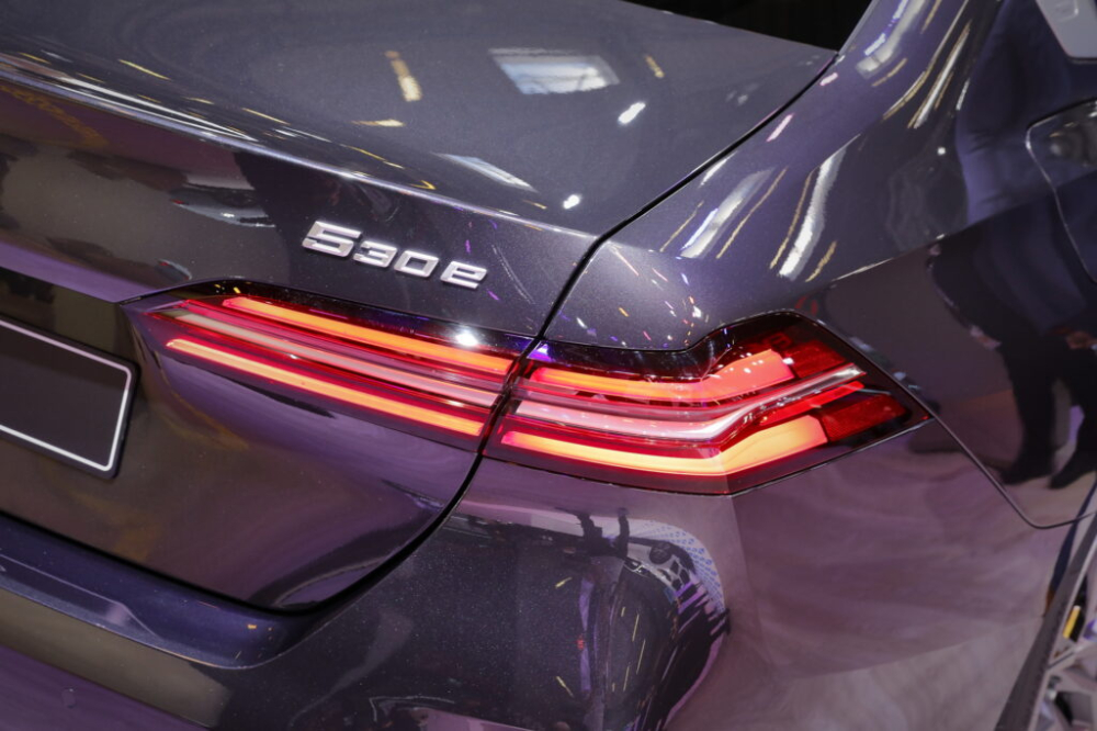 Đèn hậu của BMW 530e 2024 Đèn hậu của BMW 530e 2024