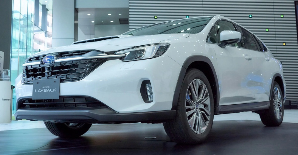 Subaru Levorg Layback 2024 thay đổi nhẹ về thiết kế so với Levorg ti&ecirc;u chuẩn