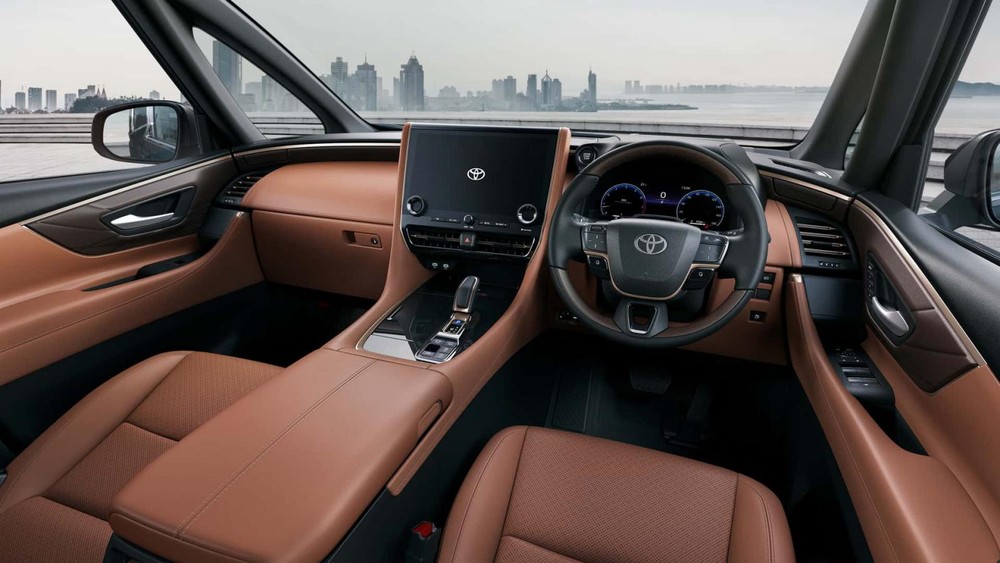 Khoang lái của Toyota Vellfire thế hệ mới Khoang lái của Toyota Vellfire thế hệ mới