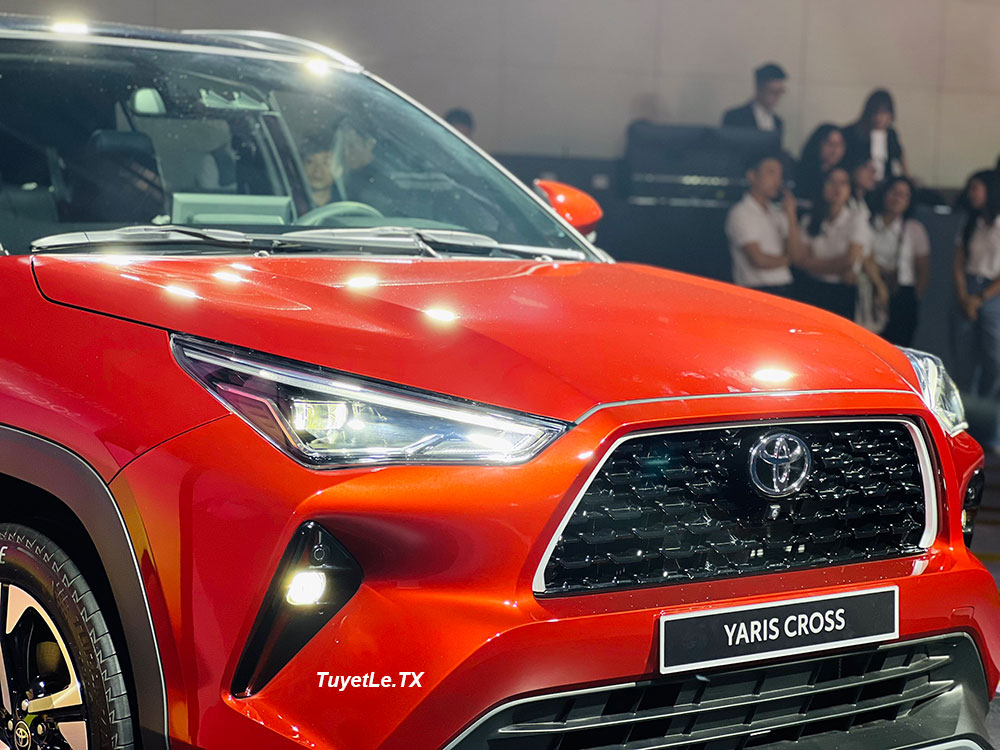 Toyota Yaris Cross sở hữu lưới tản nhiệt hình thang