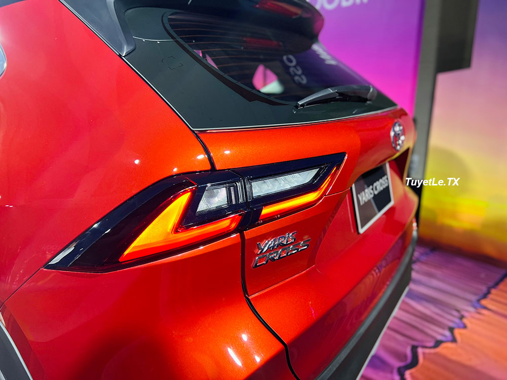 Toyota Yaris Cross được trang bị đèn pha và đèn hậu LED toàn phần