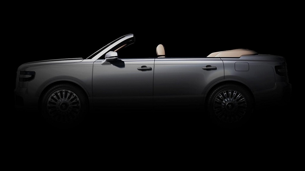 H&atilde;ng Toyota h&eacute; lộ h&igrave;nh ảnh của Century phi&ecirc;n bản mui trần