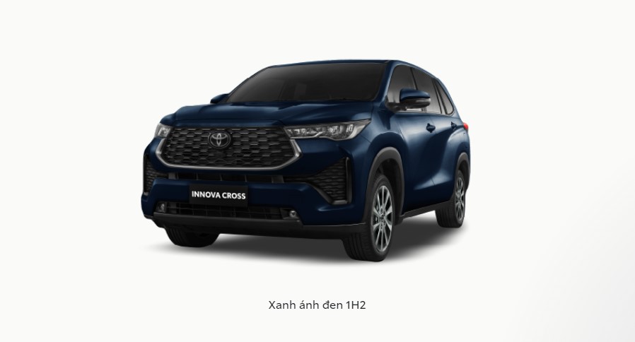 Toyota Innova Cross 2023 màu xanh ánh đen Toyota Innova Cross 2023 màu xanh ánh đen