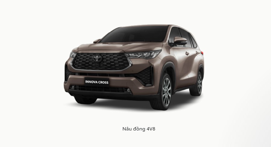 Toyota Innova Cross 2023 màu nâu đồng Toyota Innova Cross 2023 màu nâu đồng