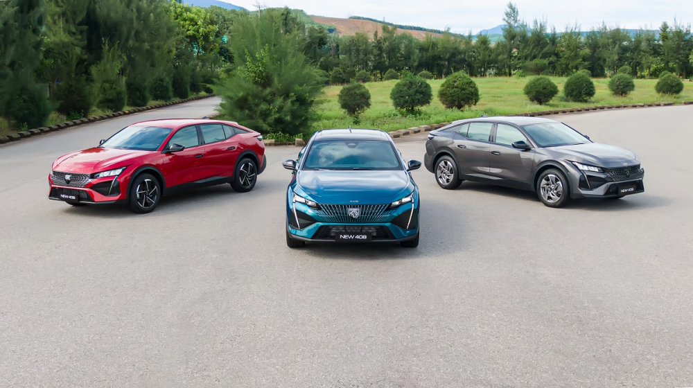 Peugeot 408 có 3 phiên bản
