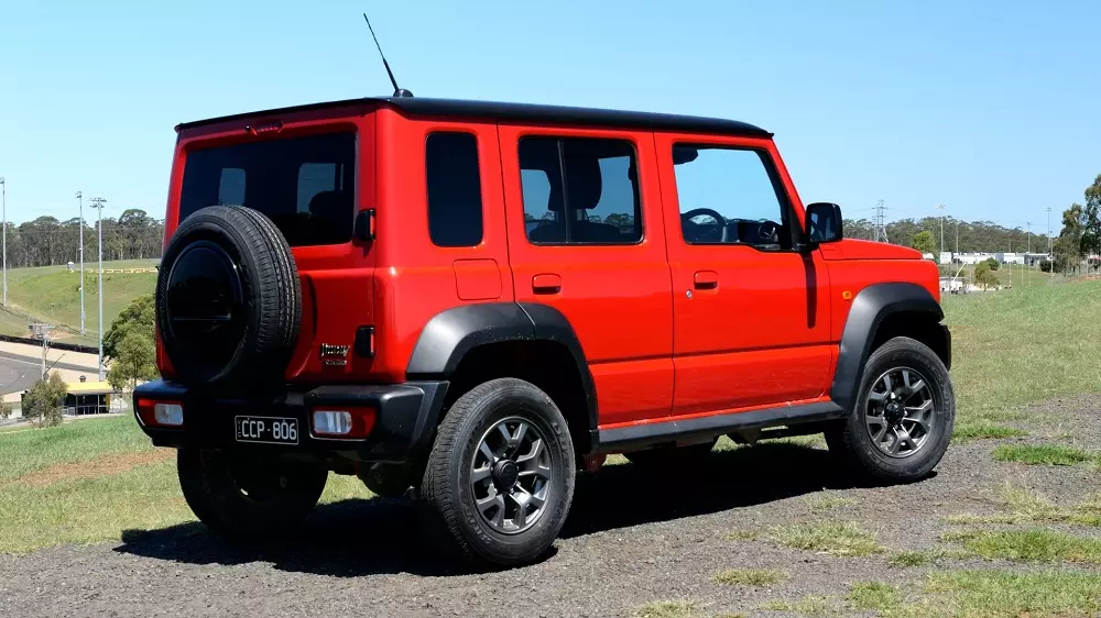Thiết kế của Suzuki Jimny XL 2024 giống bản 3 cửa Thiết kế của Suzuki Jimny XL 2024 giống bản 3 cửa