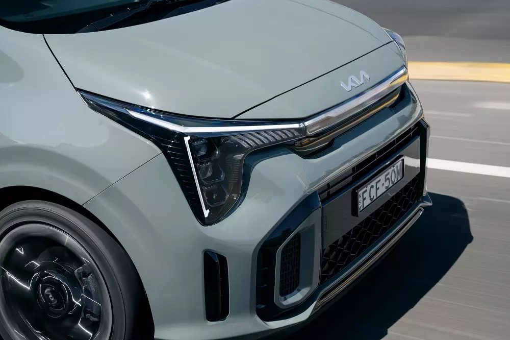 Đ&egrave;n pha mới của Kia Morning 2024 