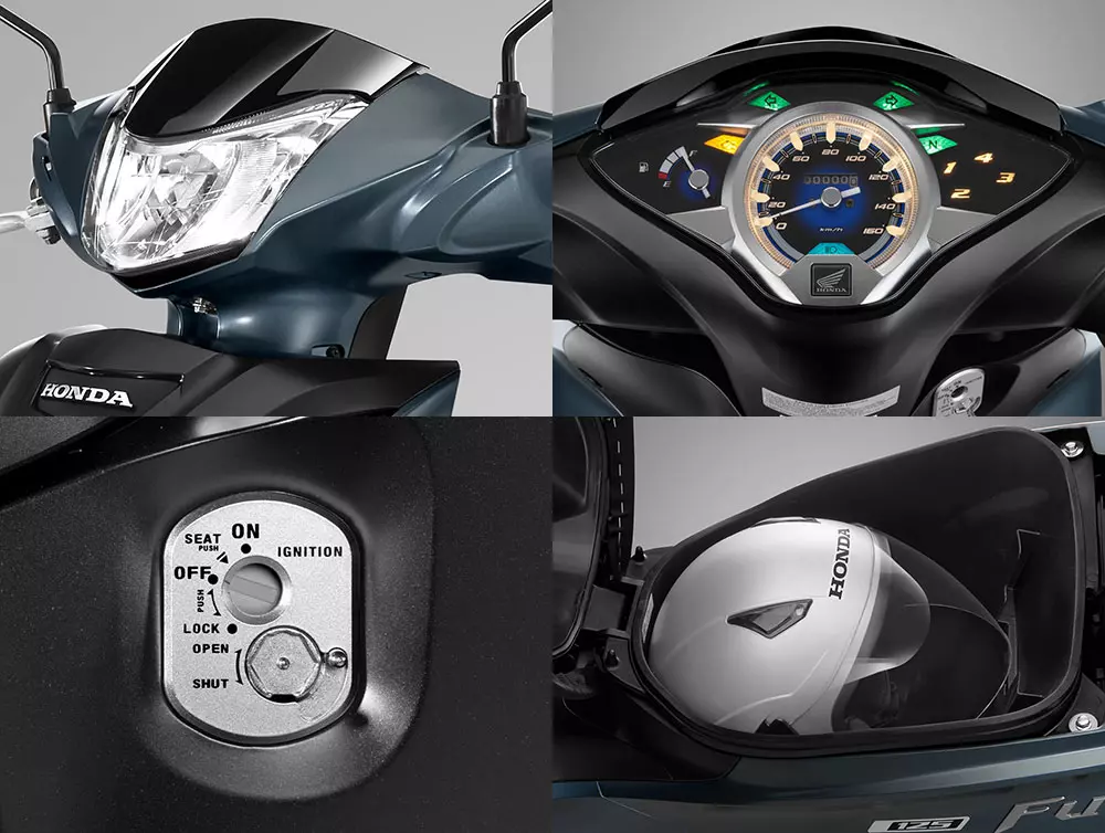 Các trang bị đáng chú ý của Honda Future 125 FI 2024
