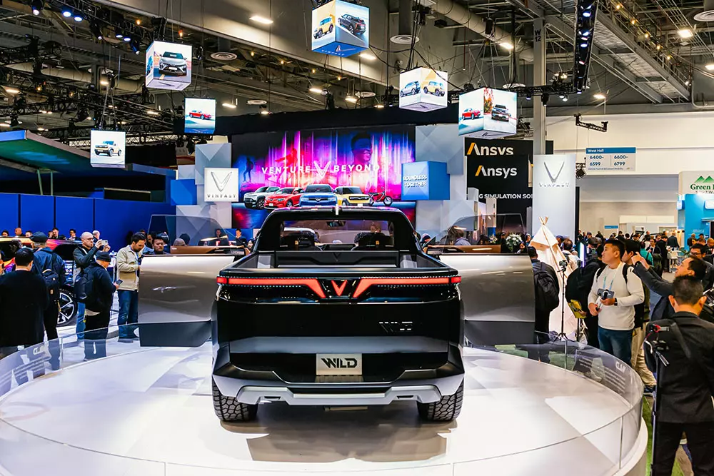 VinFast Wild l&agrave; sản phẩm thiết kế của một c&ocirc;ng ty đến từ &Uacute;c thay v&igrave; &Yacute;