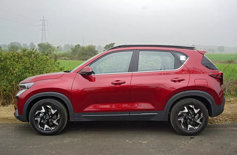 Bản cao cấp của Kia Sonet 2024 dùng vành 16 inch Bản cao cấp của Kia Sonet 2024 dùng vành 16 inch