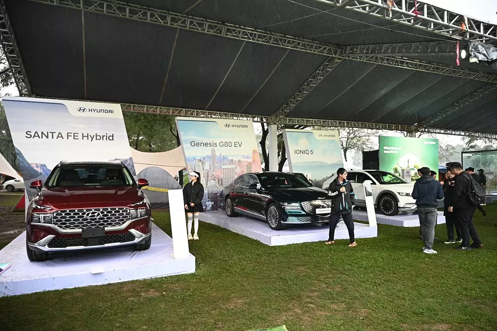 Gian trưng bày của Hyundai