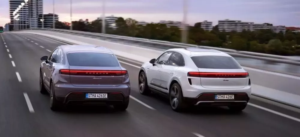 Porsche Macan EV được trang bị đèn hậu đặc sản của Porsche Porsche Macan EV được trang bị đèn hậu đặc sản của Porsche