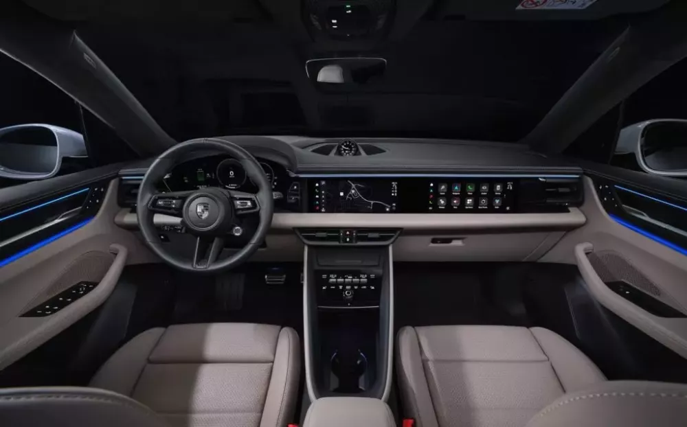 Nội thất của Porsche Macan EV Nội thất của Porsche Macan EV