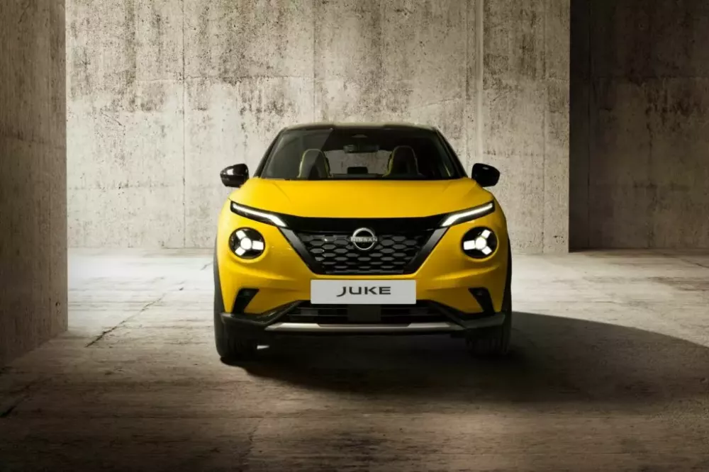 Nissan Juke 2024 được bổ sung màu vàng mới