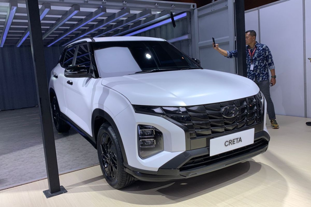 Hyundai Creta Alpha màu trắng nhám Hyundai Creta Alpha màu trắng nhám