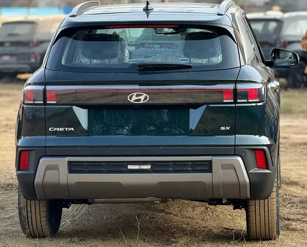 Thiết kế phía sau của Hyundai Creta 2024 dành cho Ấn Độ