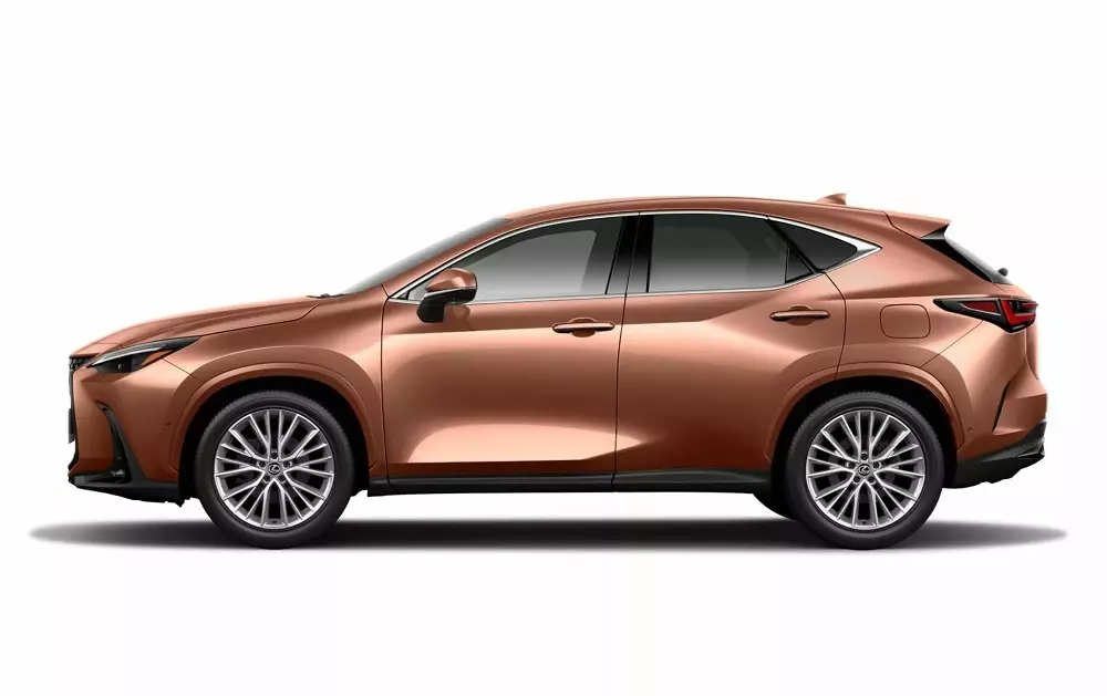 Màu đồng Sonic Copper mới của Lexus NX 2024