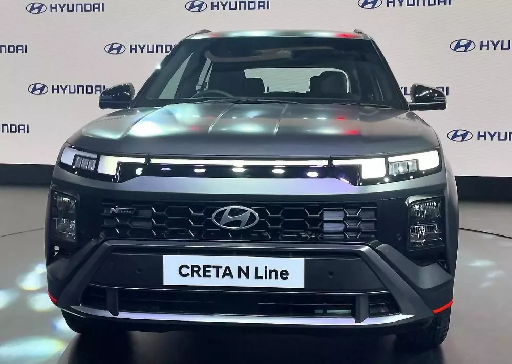 Hyundai Creta N Line 2024 màu xám nhám