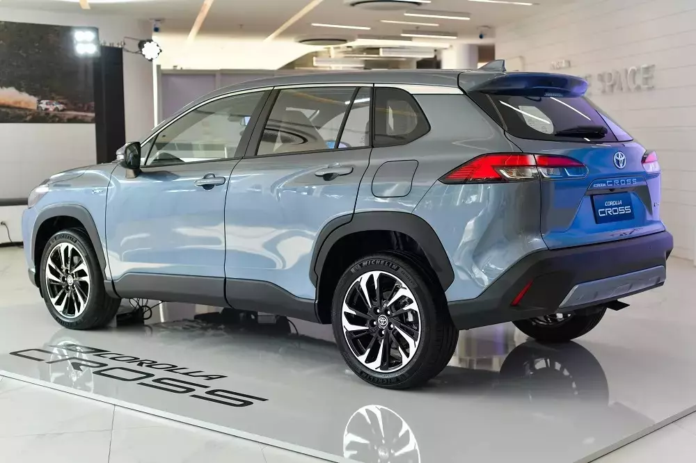 Đèn hậu của Toyota Corolla Cross 2024 được thay đổi nhẹ