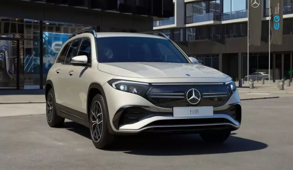 Mercedes-Benz EQB 2024 màu bạc Iridium