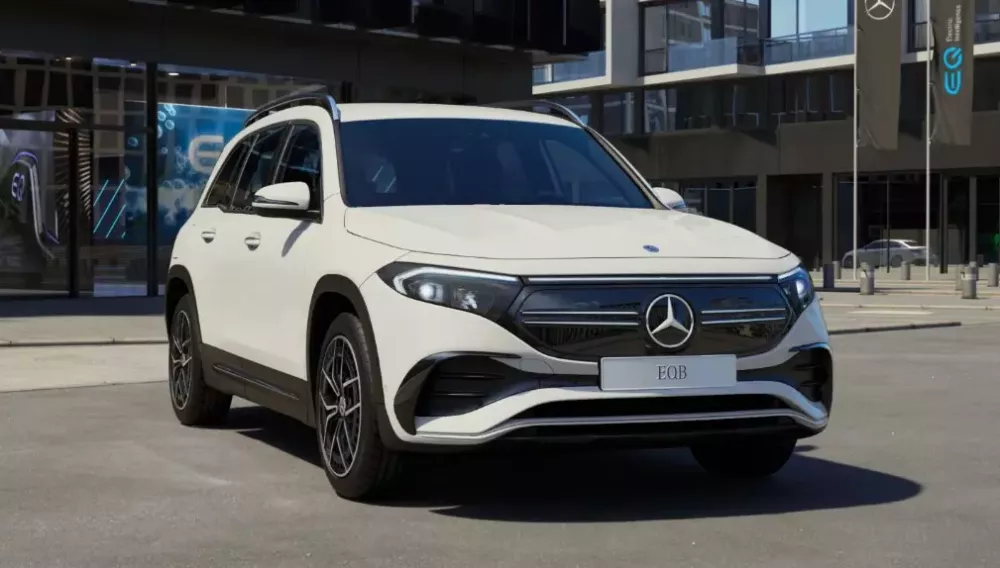 Mercedes-Benz EQB 2024 màu trắng Polar