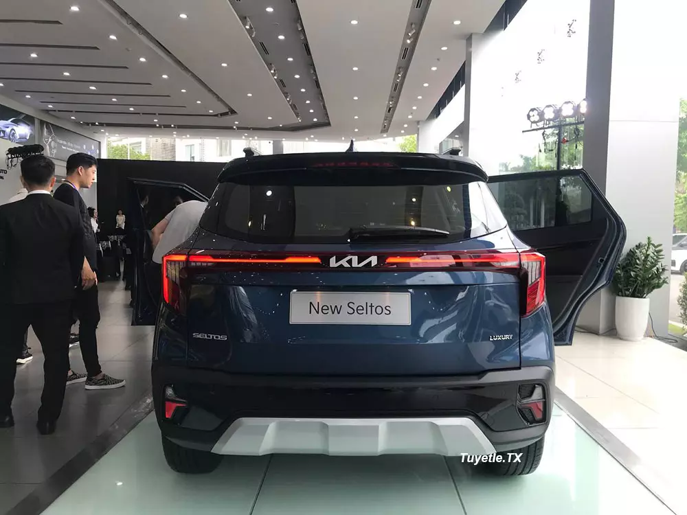 Kia Seltos 2024 nhìn từ phía sau