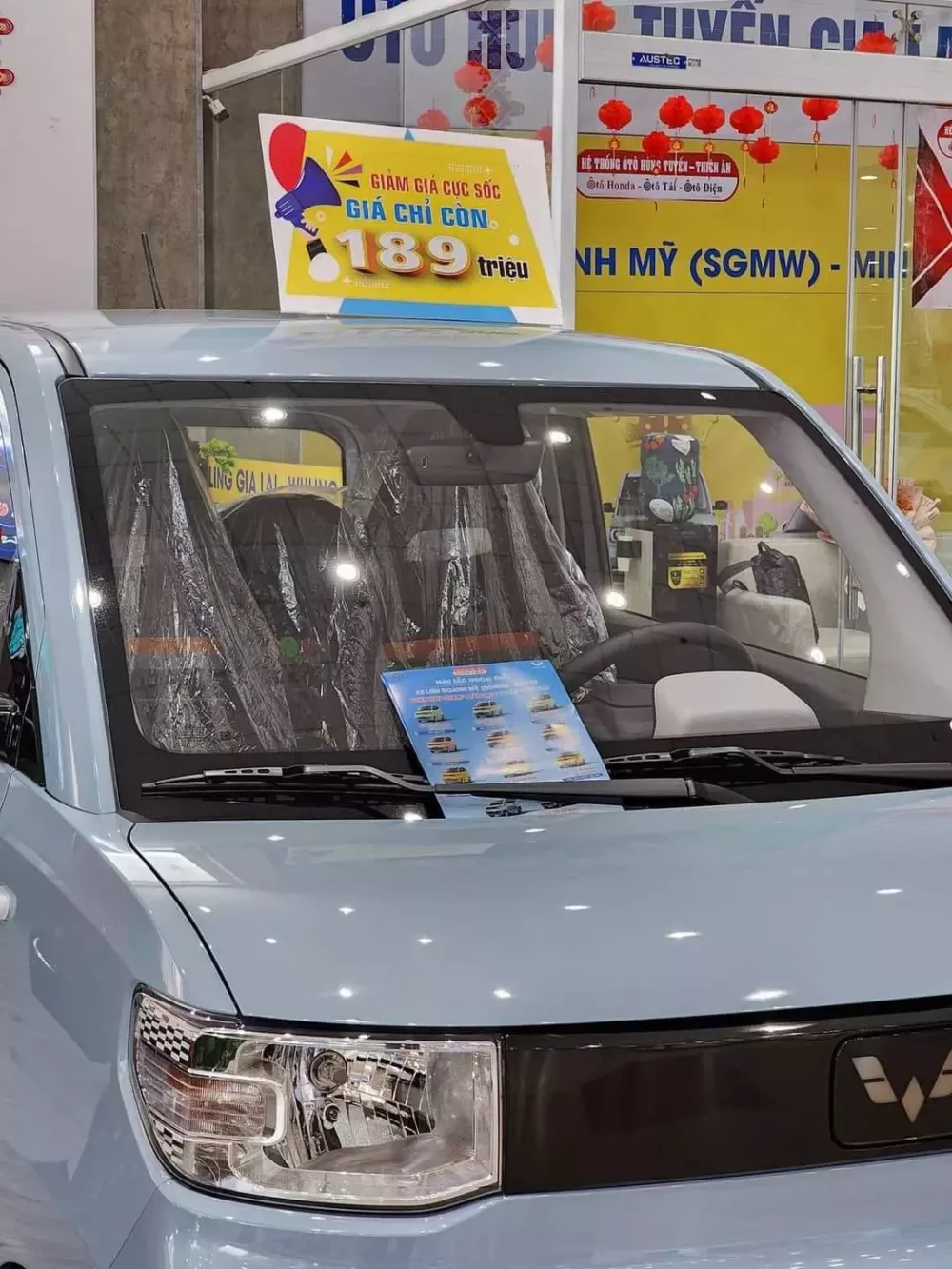 Wuling Hongguang Mini EV được đại lý hạ giá xuống còn 189 triệu đồng