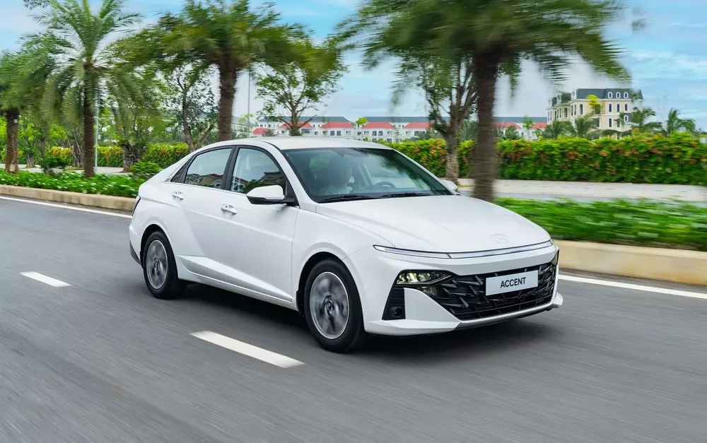 Hyundai Accent 2024 tại Việt Nam có 4 phiên bản