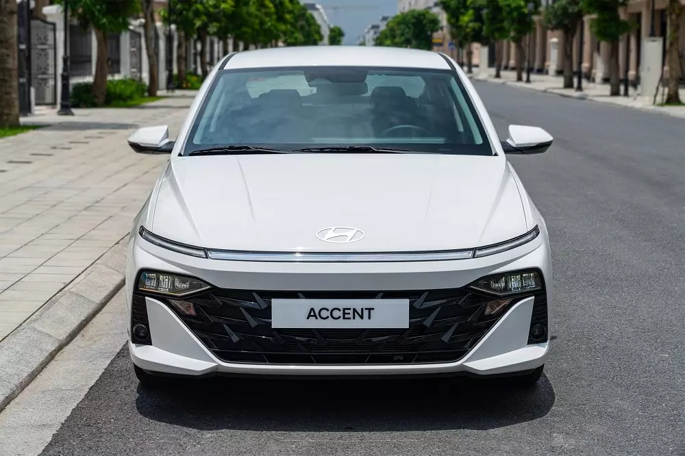 Chỉ bản cao cấp nhất của Hyundai Accent 2024 có các tính năng an toàn chủ động ADAS