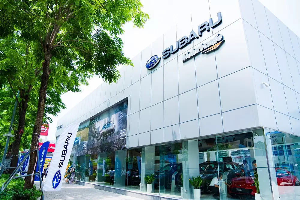 Subaru Thăng Long có diện tích 3.500 m2