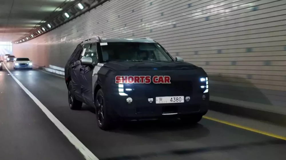 Hyundai Palisade 2025 chạy thử tại Hàn Quốc