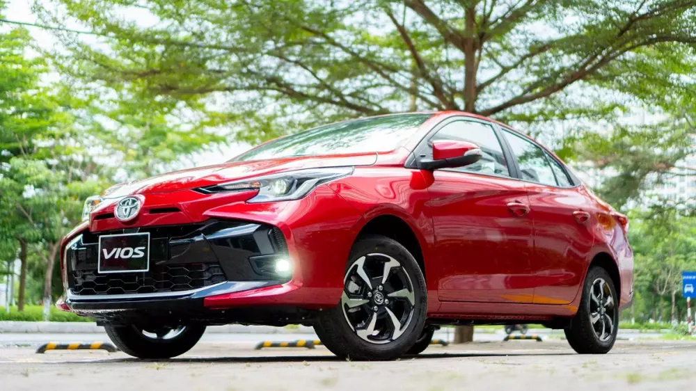 Vios vẫn là gà đẻ trứng vàng của Toyota Việt Nam trong 6 tháng đầu năm 2024