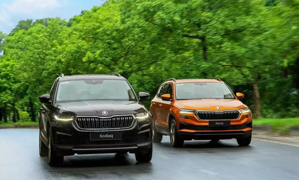 Thương hiệu Skoda hiện chỉ bán 2 mẫu xe là Karoq và Kodiaq ở Việt Nam. 