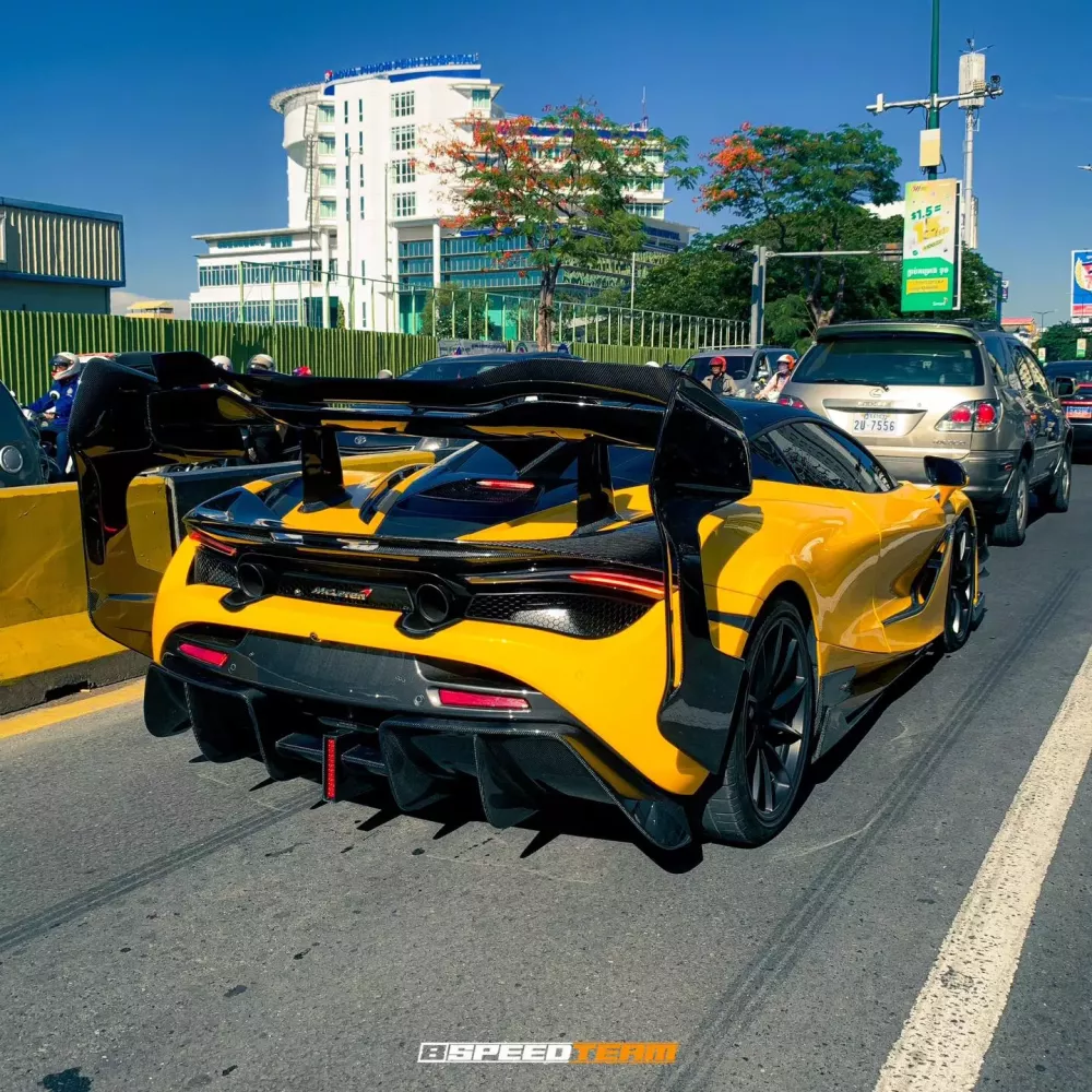 Lại thêm 1 siêu phẩm McLaren 720S độ Senna GTR xuất hiện, lần này là của các đại gia nước bạn Campuchia- Ảnh 2.