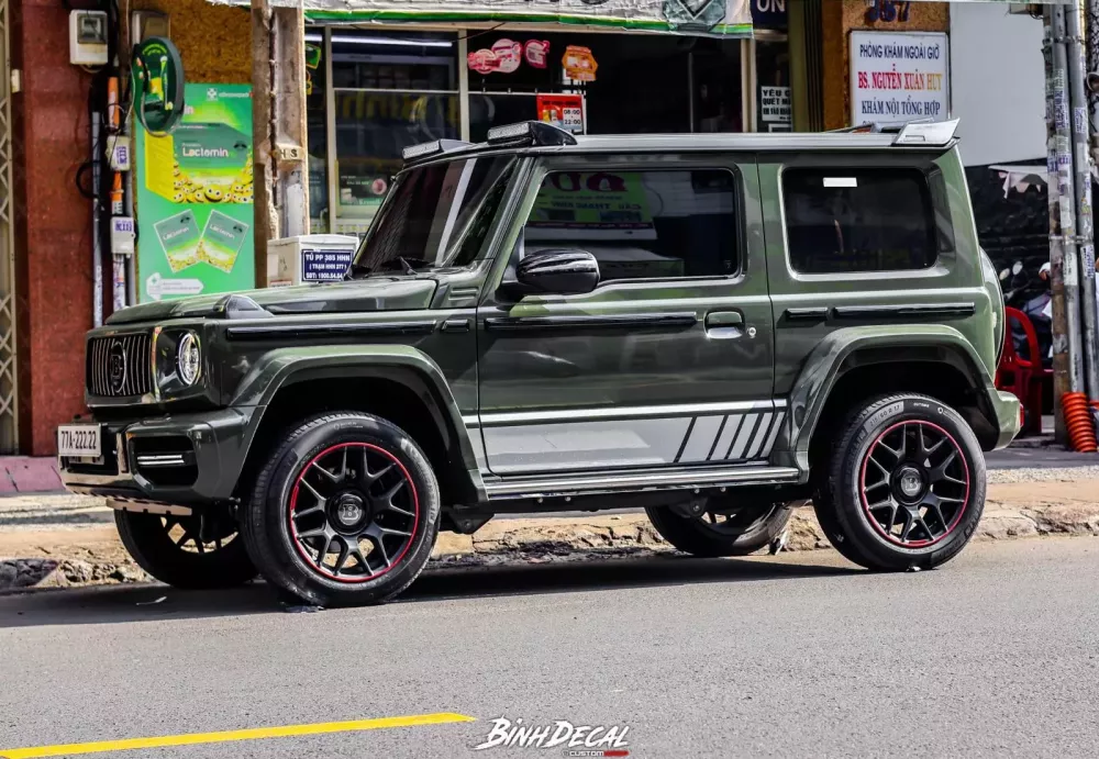 Suzuki Jimny lên gói độ Brabus, biển ngũ quý 2 hết nấc của đại gia Toàn Trung- Ảnh 2.