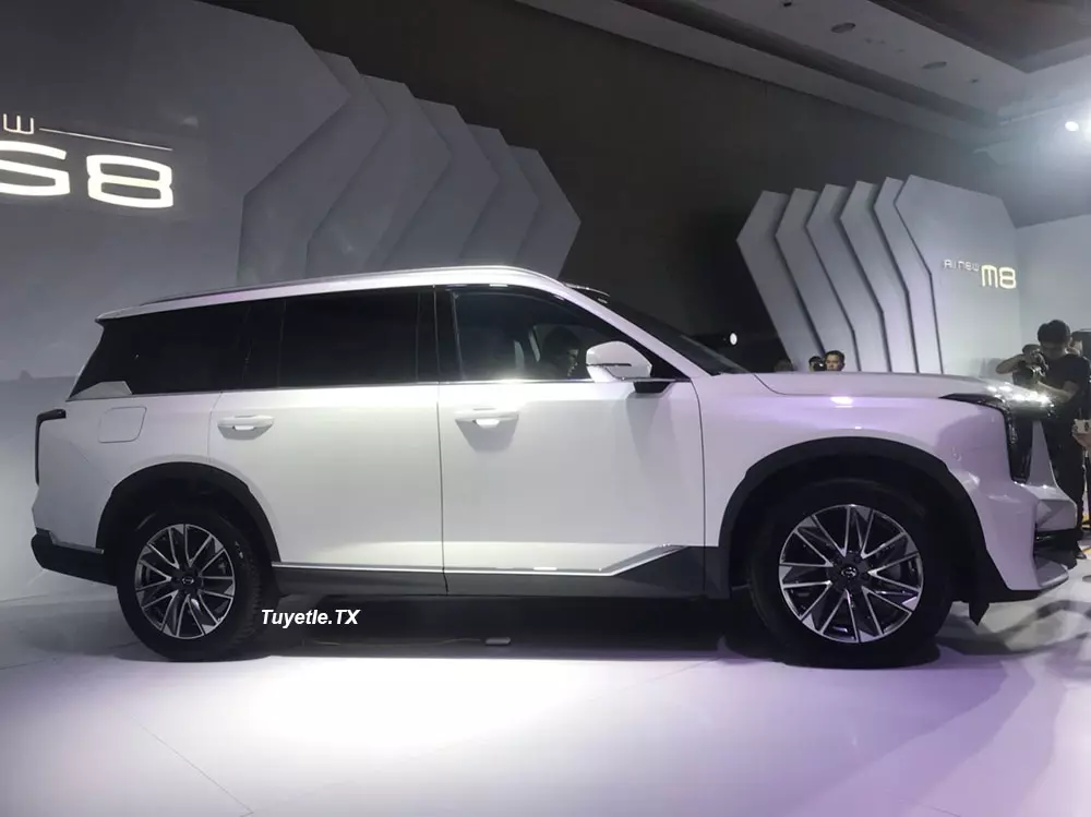 GAC GS8 có kích thước tương đồng với Hyundai Palisade