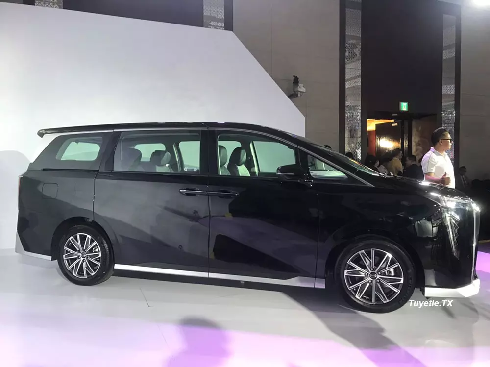 GAC M8 có kích thước lớn hơn cả Toyota Alphard và Kia Carnival