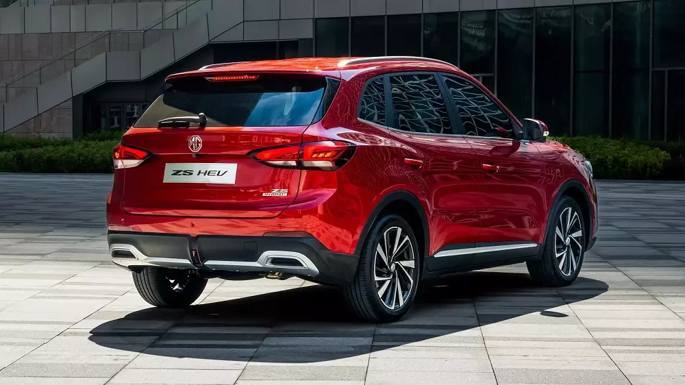 Thiết kế phía sau của MG ZS 2025