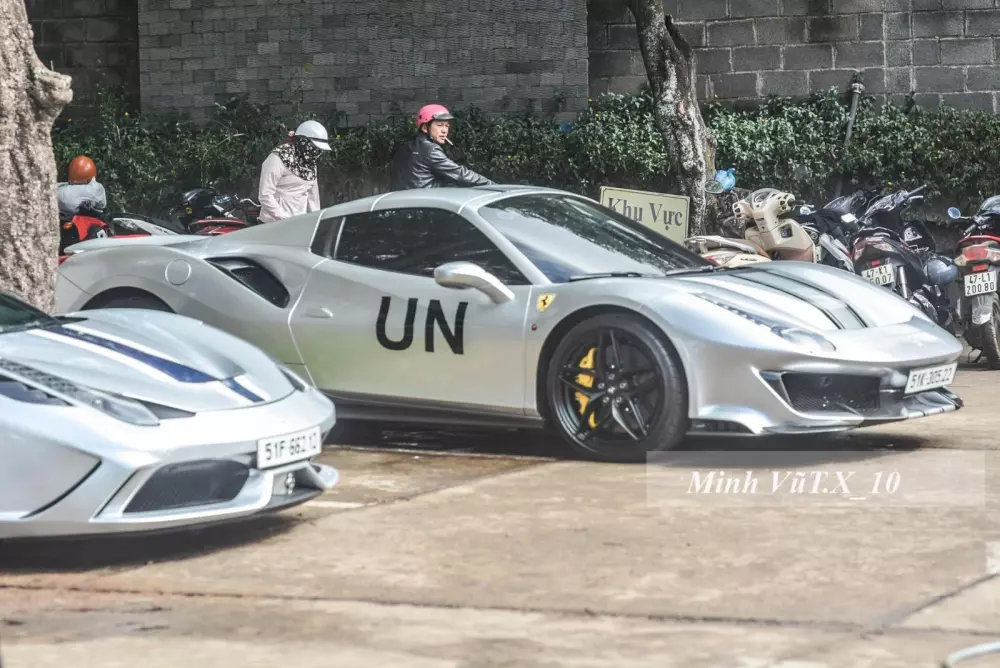 Đây là "nhạc trưởng" trong đội xe 15 chiếc Ferrari sẽ trưng bày ở Gumball 3000 của "Qua" Vũ- Ảnh 1.