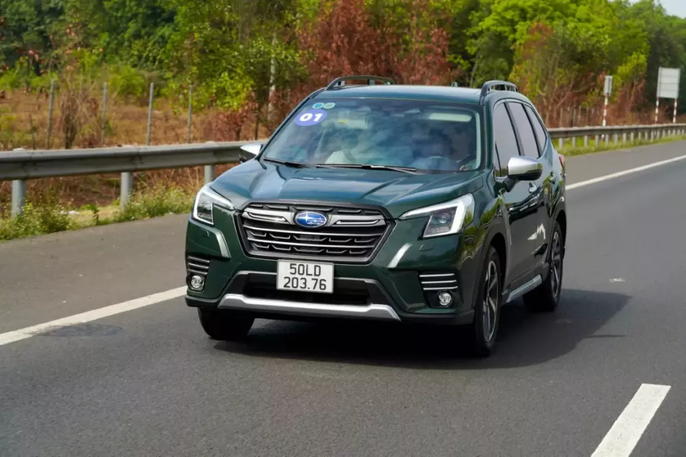 Subaru Forester nhận ưu đãi hấp dẫn nhất phân khúc SUV cỡ C tại Việt Nam nhưng giá vẫn cao