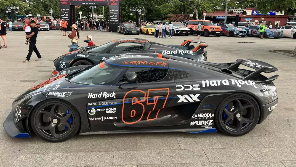 Gumball 3000 ngày thứ 2 ở Campuchia: Gần 200 siêu xe tụ tập di chuyển đi Siem Reap gần 320 km- Ảnh 9.