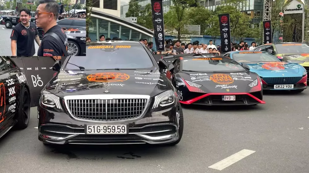 Đại gia Việt duy nhất tham dự Gumball 3000 2024 đổi xe từ Tesla Cybertruck sang Mercedes-Maybach S-Class- Ảnh 8.